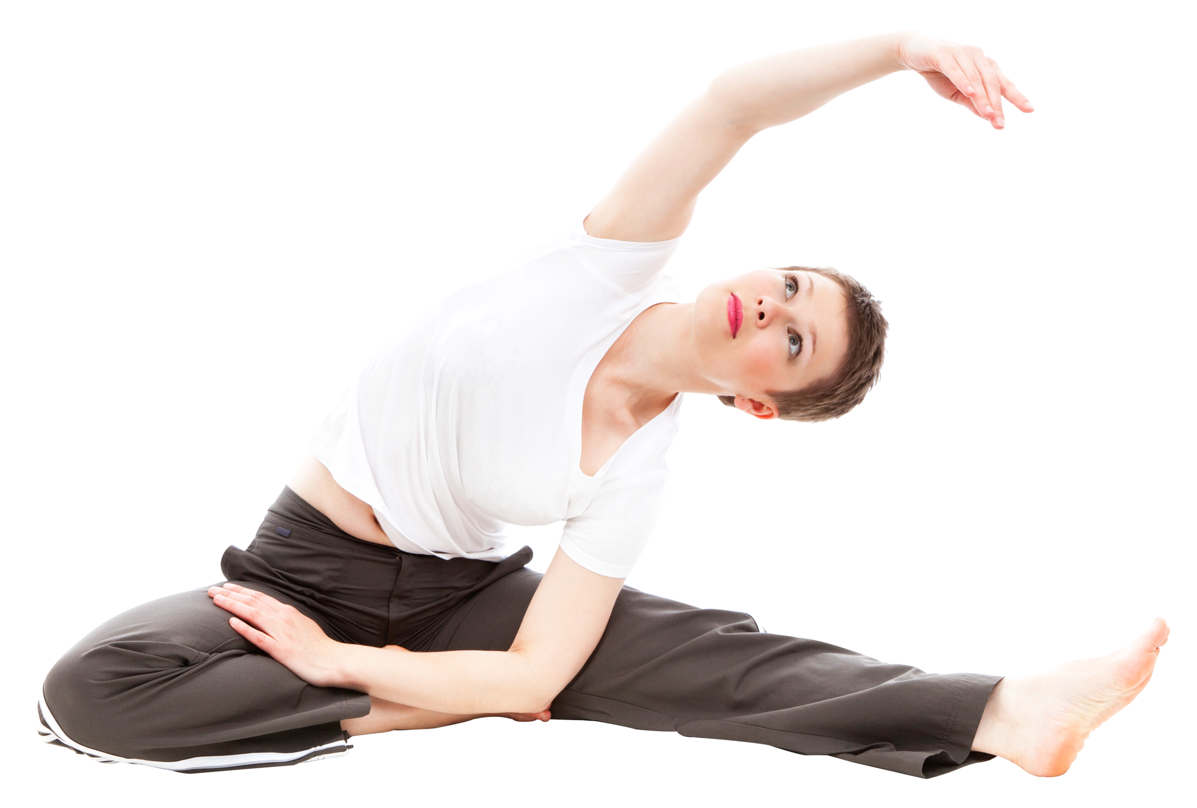 Yoga pose PNG transparente