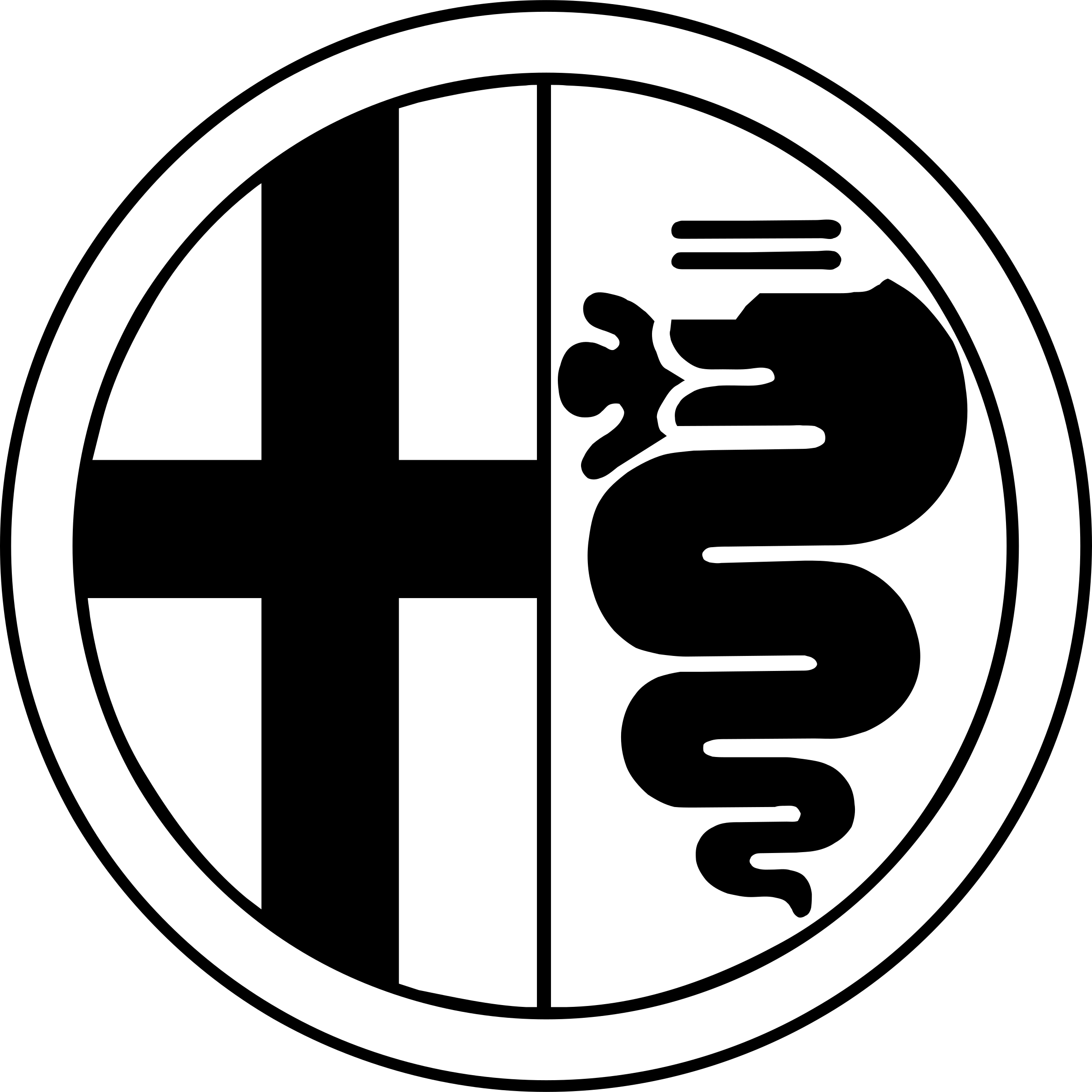 Alfa romeo logo transparent PNG
