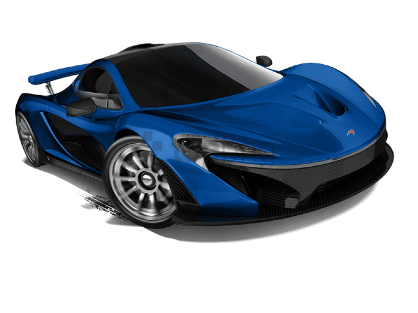 ภาพสีน้ำเงิน McLaren PNG