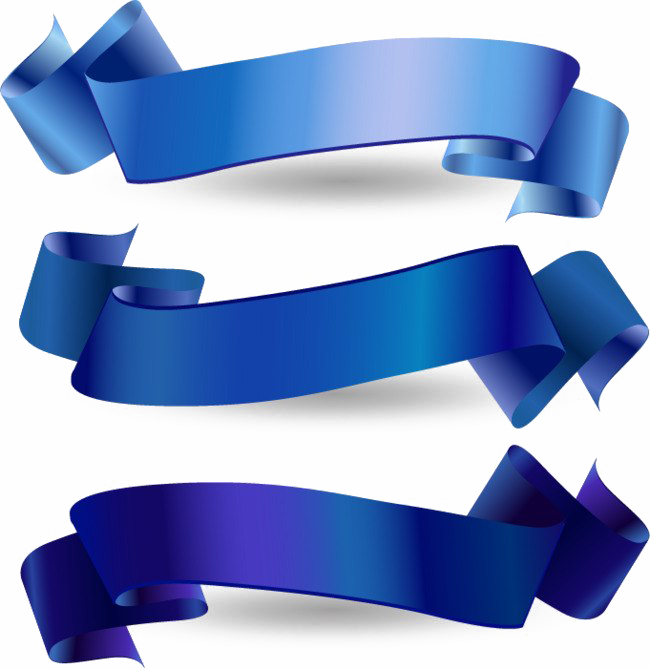 Blue Ribbon PNG Libreng Download