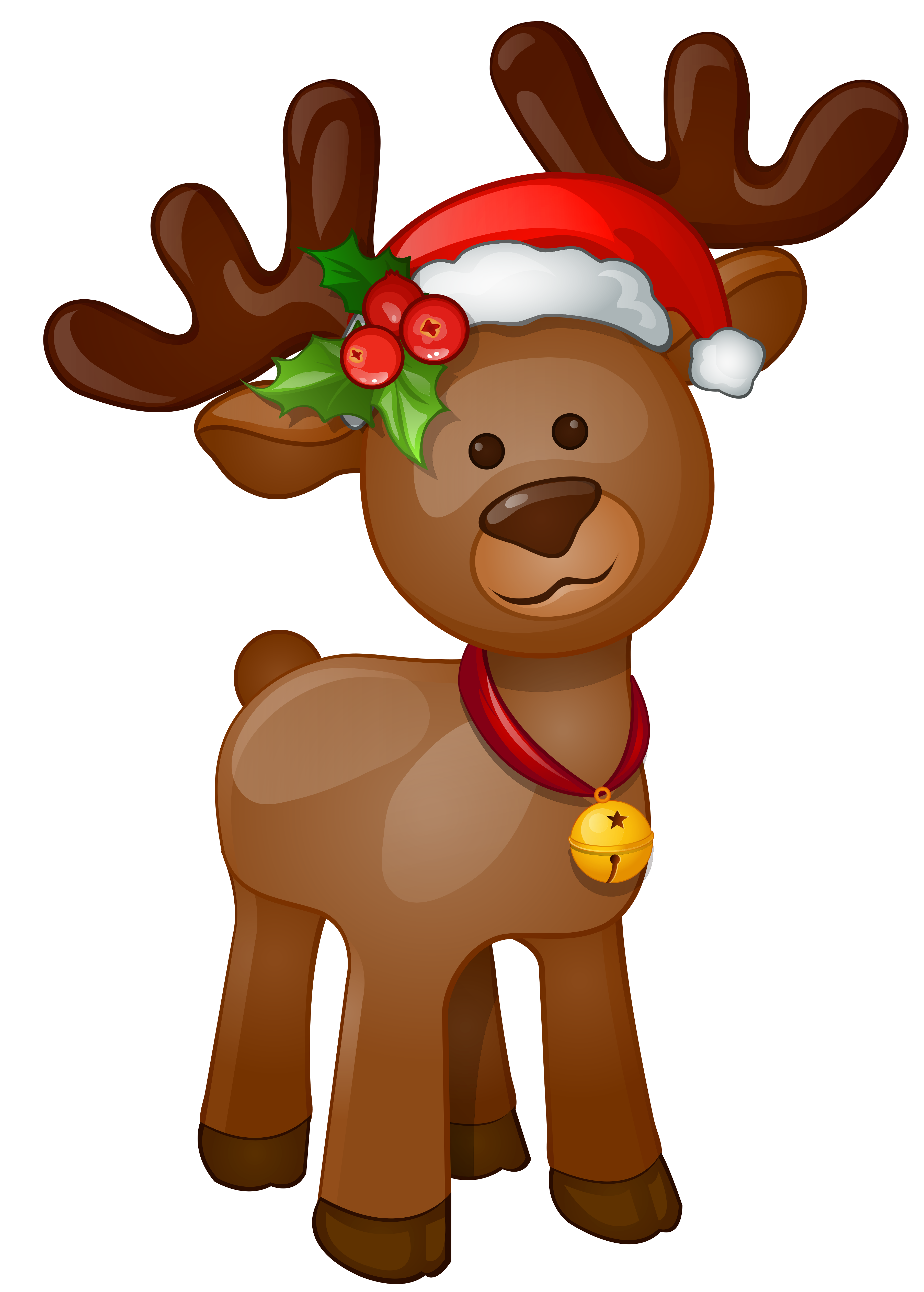 Christmas Reindeer PNG Image