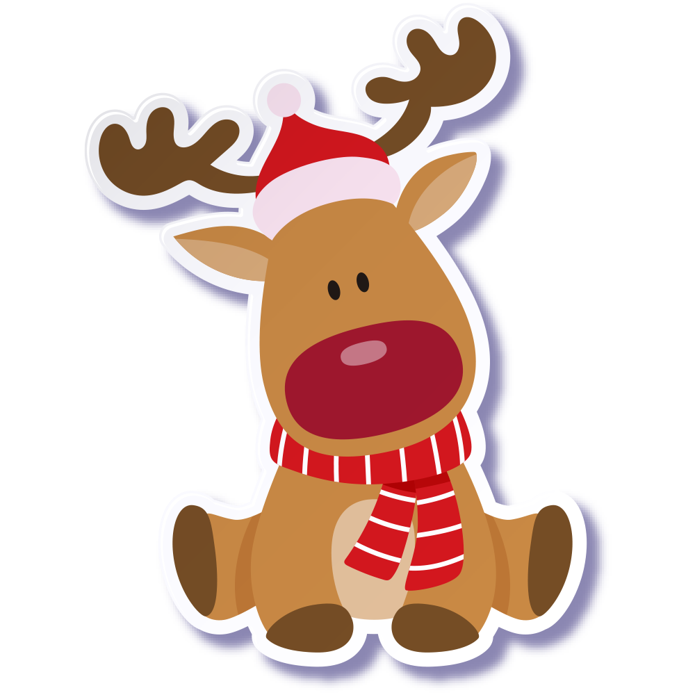 Christmas Reindeer PNG Photo
