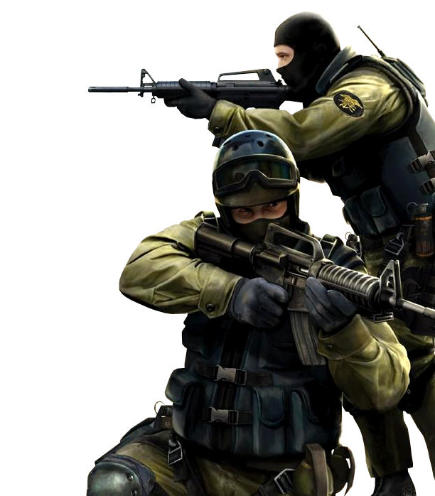Counter Strike Soldier PNG Free Download