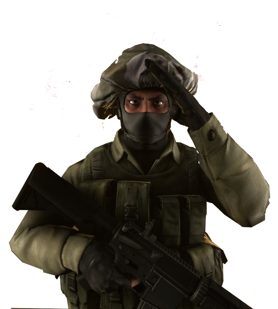 Counter Strike Soldaat PNG Pic