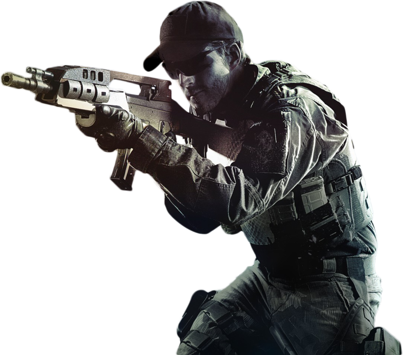 Counter Strike Soldier Transparent PNG