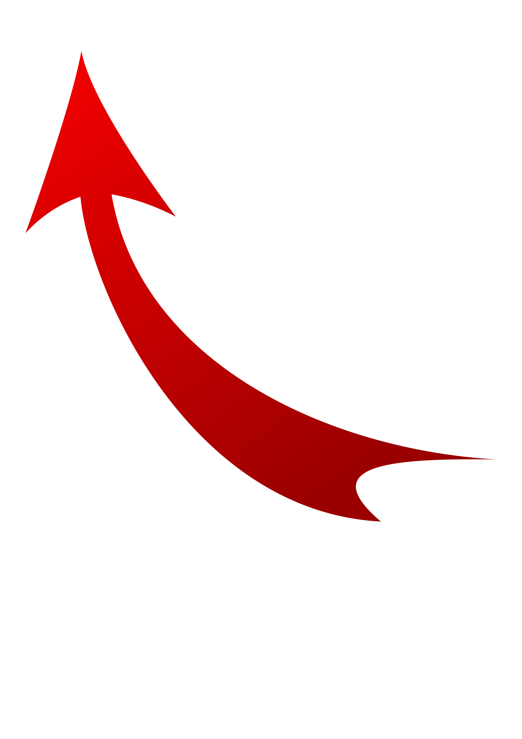 Curved Arrow PNG Photo
