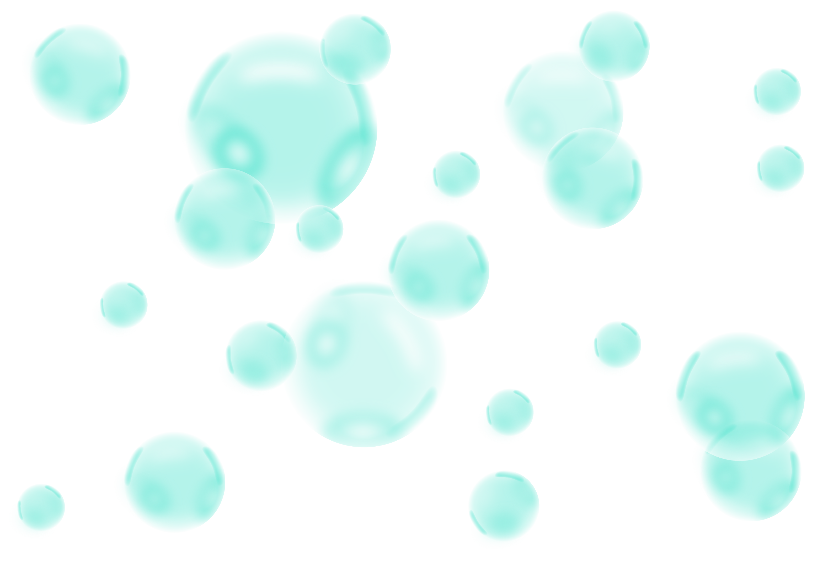 Image Green Bubbles PNG