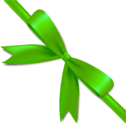 Green Ribbon Download PNG Image