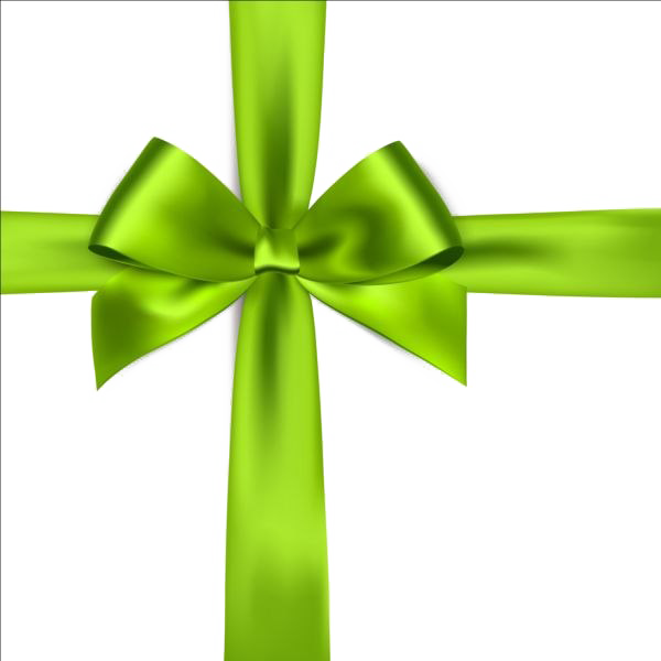 Green Ribbon PNG Picture