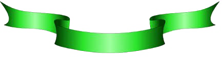 Yeşil şerit şeffaf görüntüler PNG
