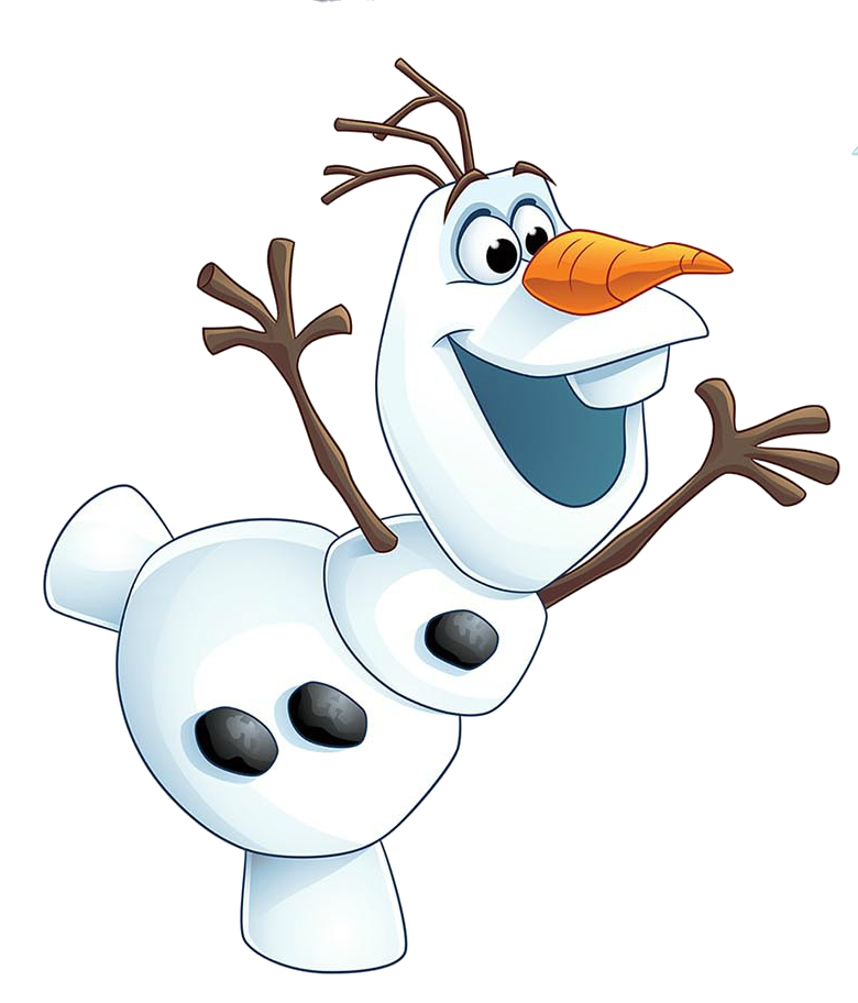 Olaf Sneeuwpop PNG-afbeelding