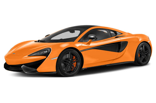 Orange McLaren PNG Photo