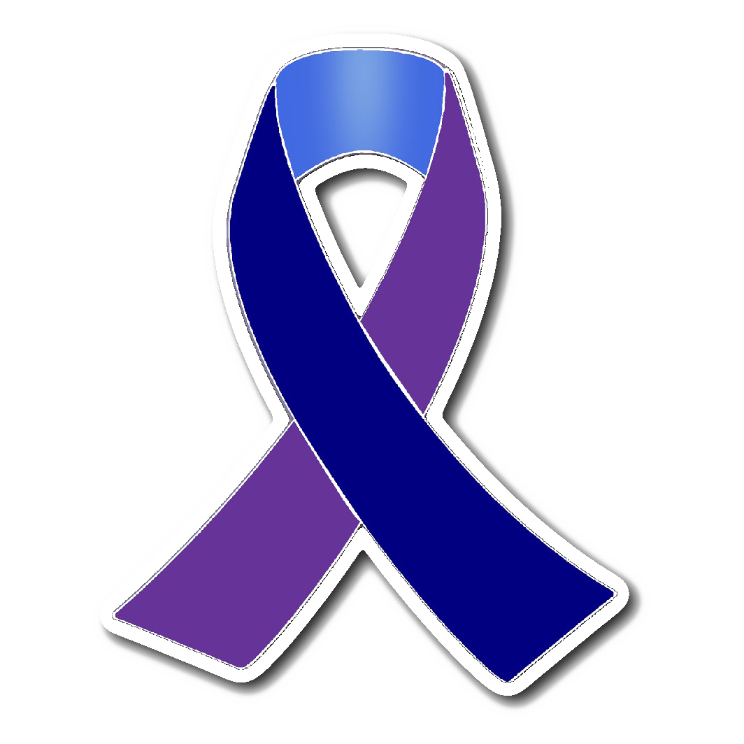 Purple Awareness Ribbon PNG Free Download