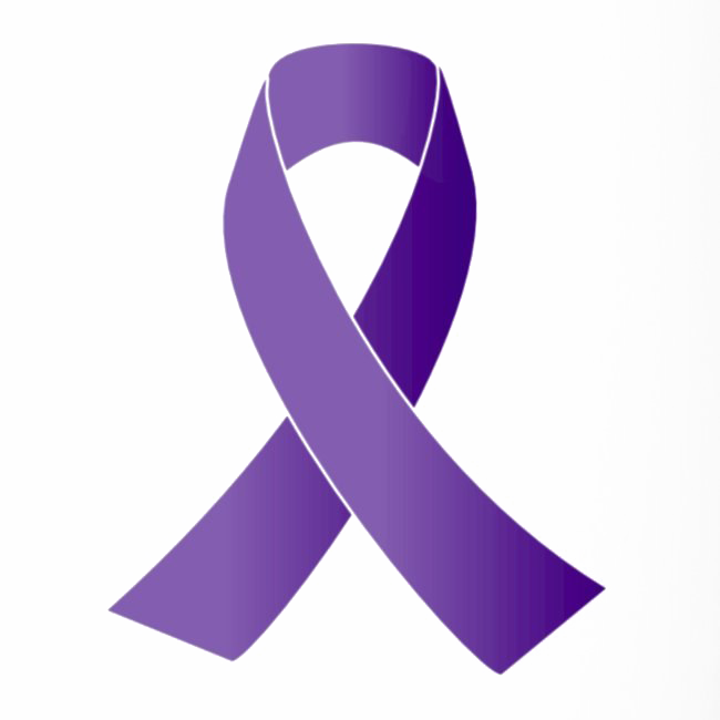 Purple Awareness Ribbon Transparent PNG