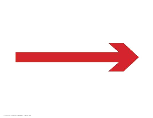 Flecha roja PNG Clipart