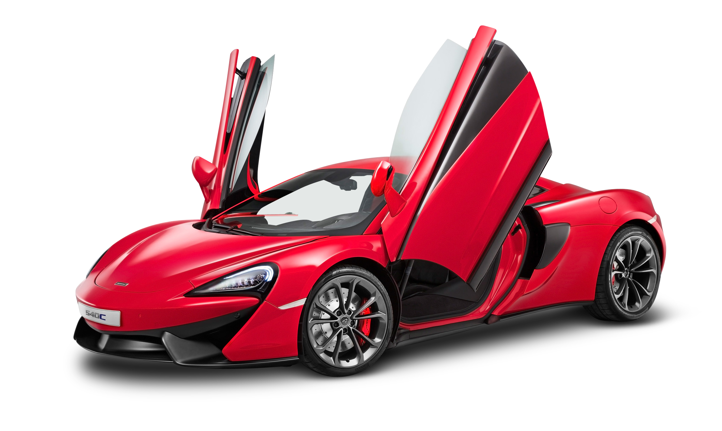 Red McLaren PNG Transparent Image