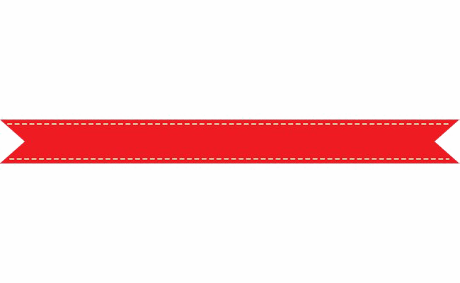 Red Bannière de ruban PNG Clipart