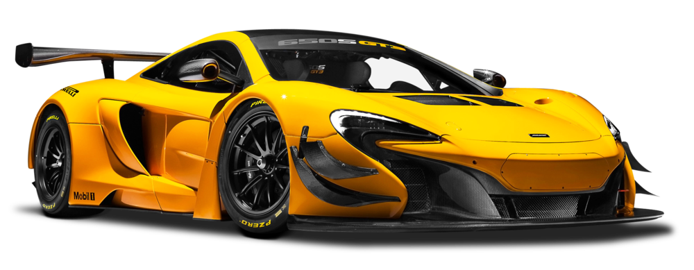 Fichier PNG jaune McLaren
