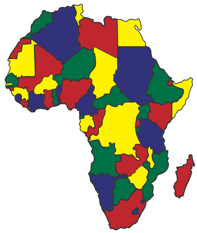 Africa Map PNG Isolated Pic