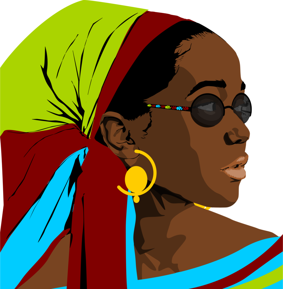 African American Woman PNG Transparent