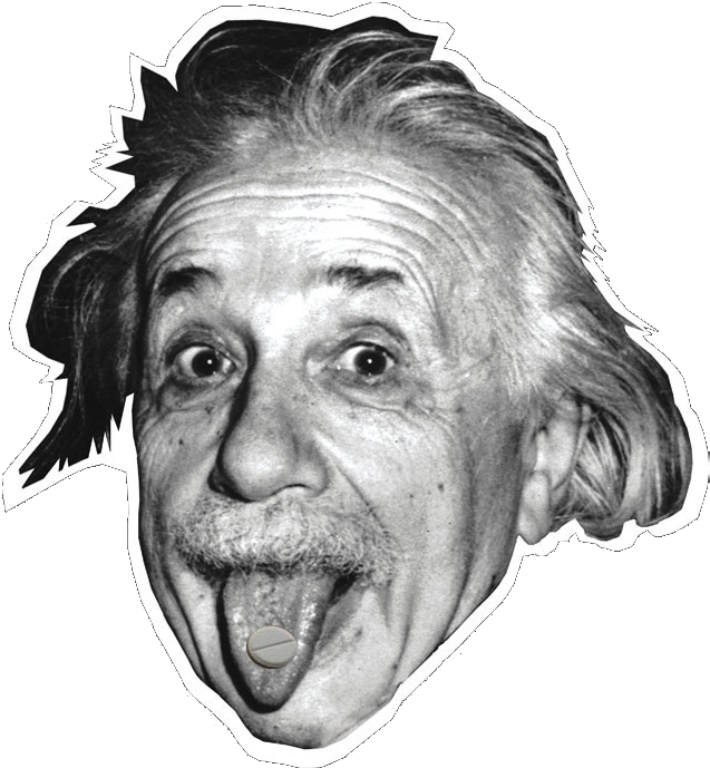 Albert Einstein PNG Isolated Photo