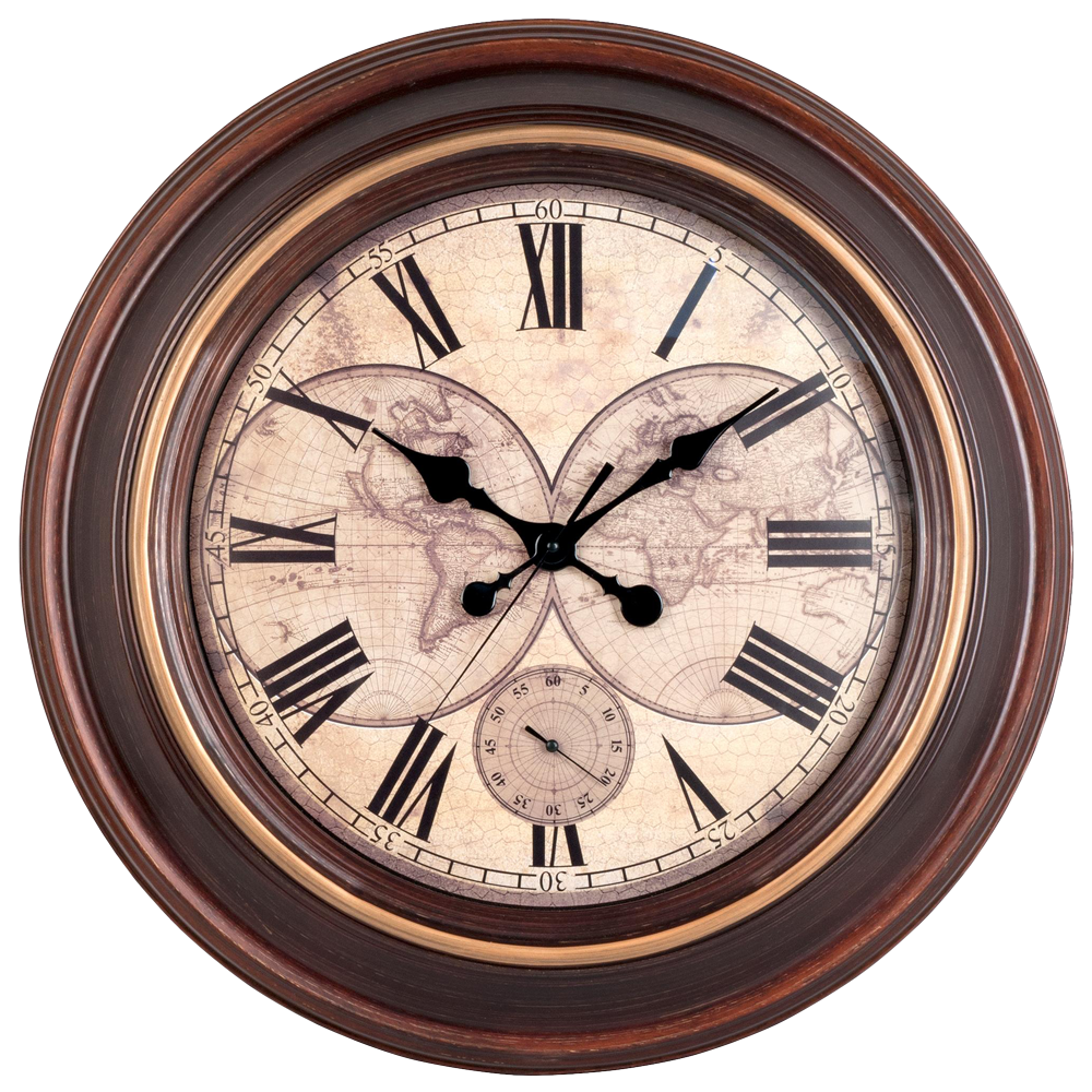 Analog Clock PNG Isolated File