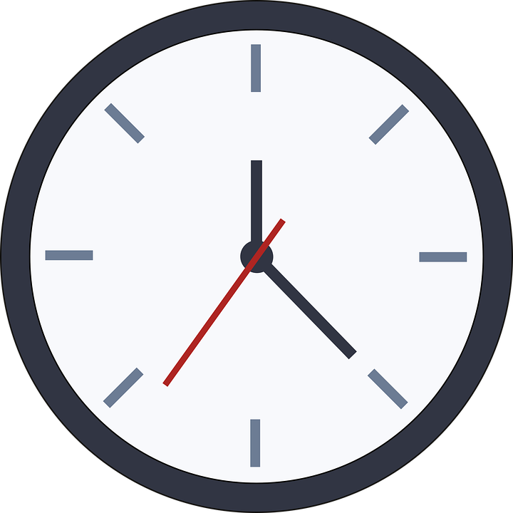 Analog Clock PNG Isolated HD