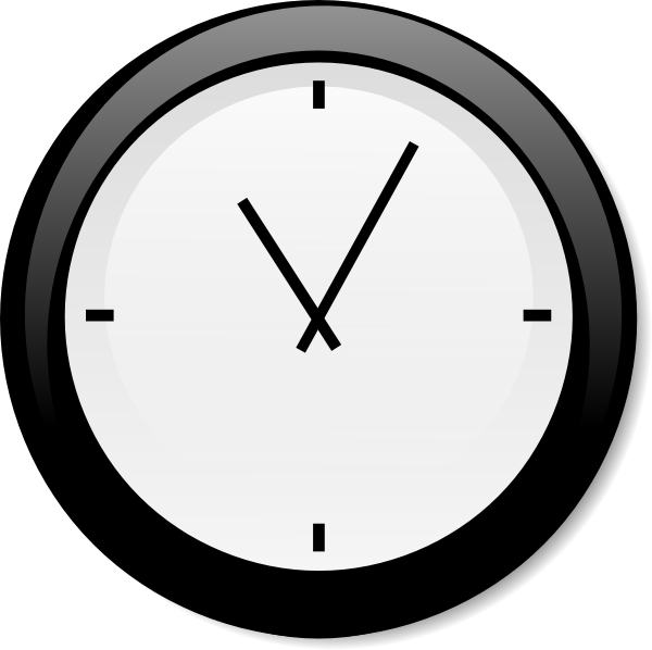 Analog Clock PNG Isolated Pic