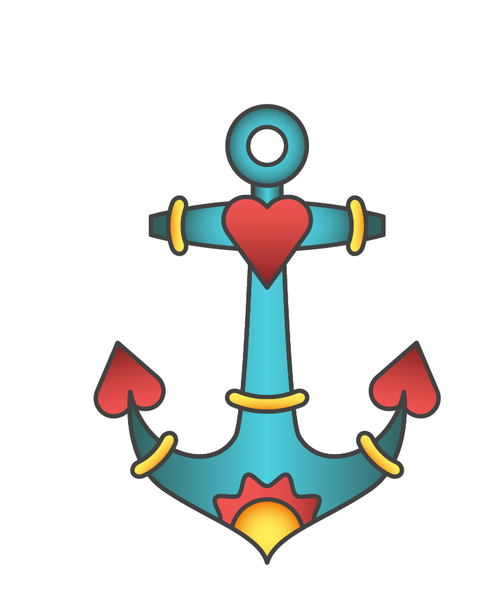 Anchor Tattoo PNG Clipart