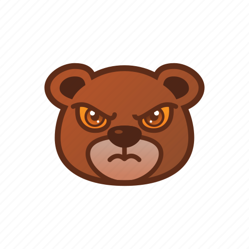 Angry Bear PNG File