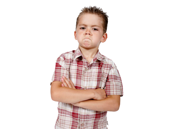 Angry Boy PNG Image