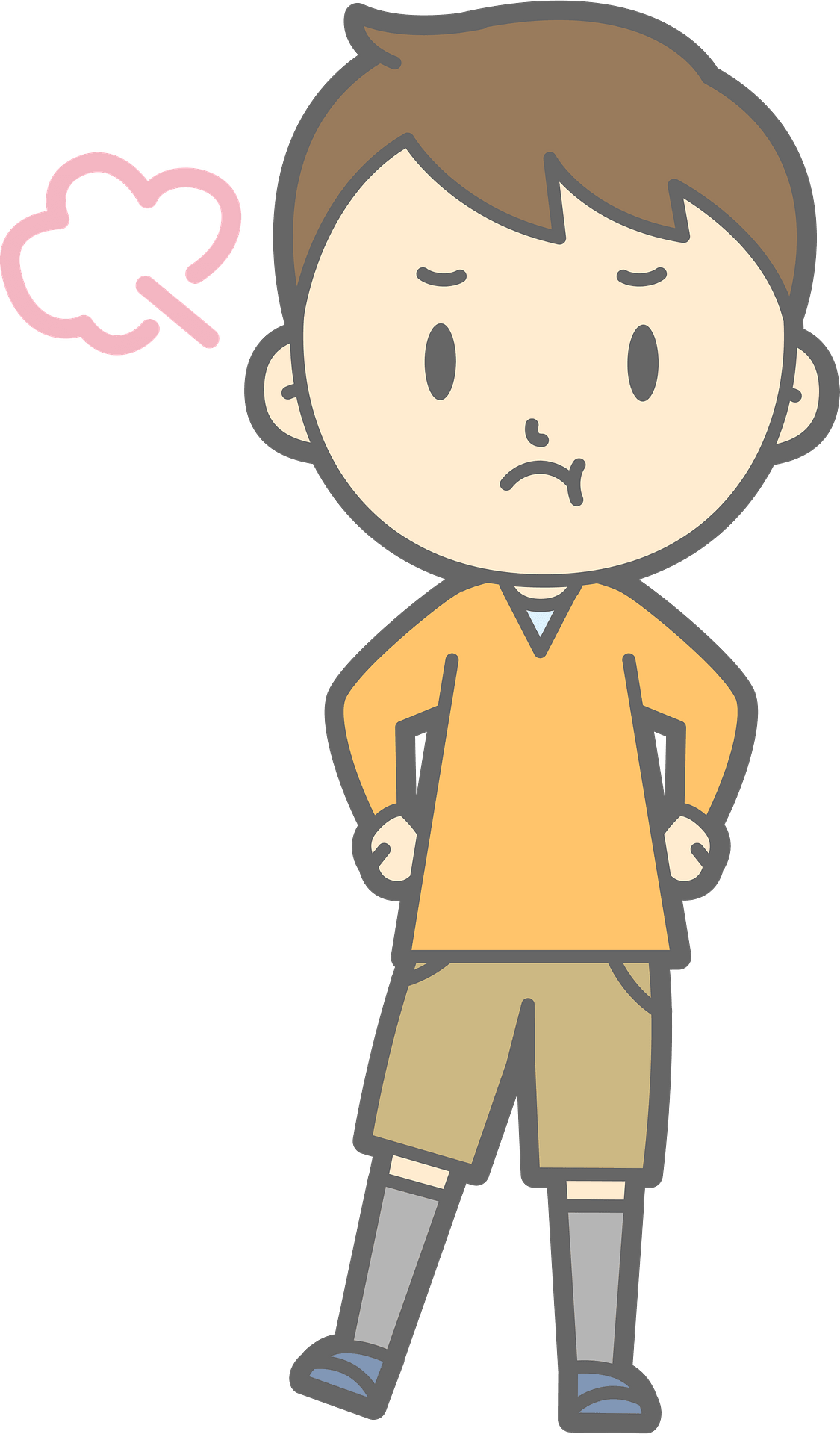 Angry Boy PNG Isolated Photos