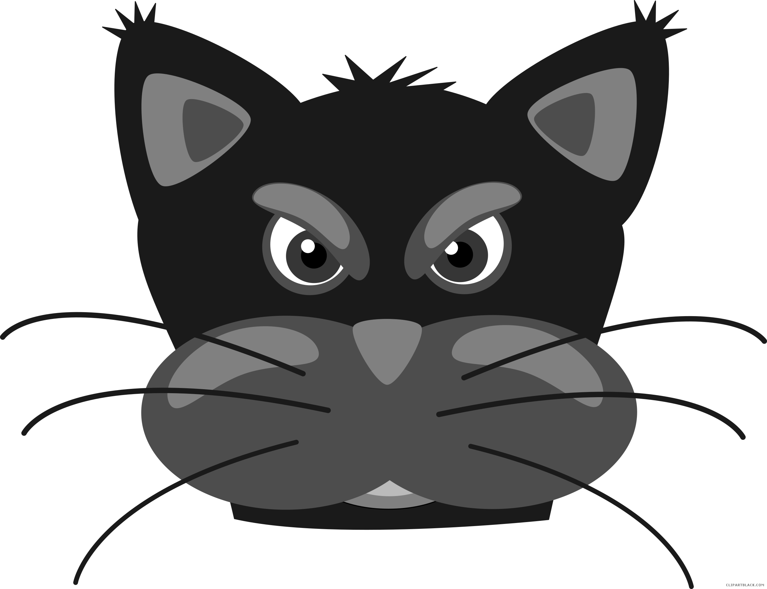 Angry Cat PNG Clipart