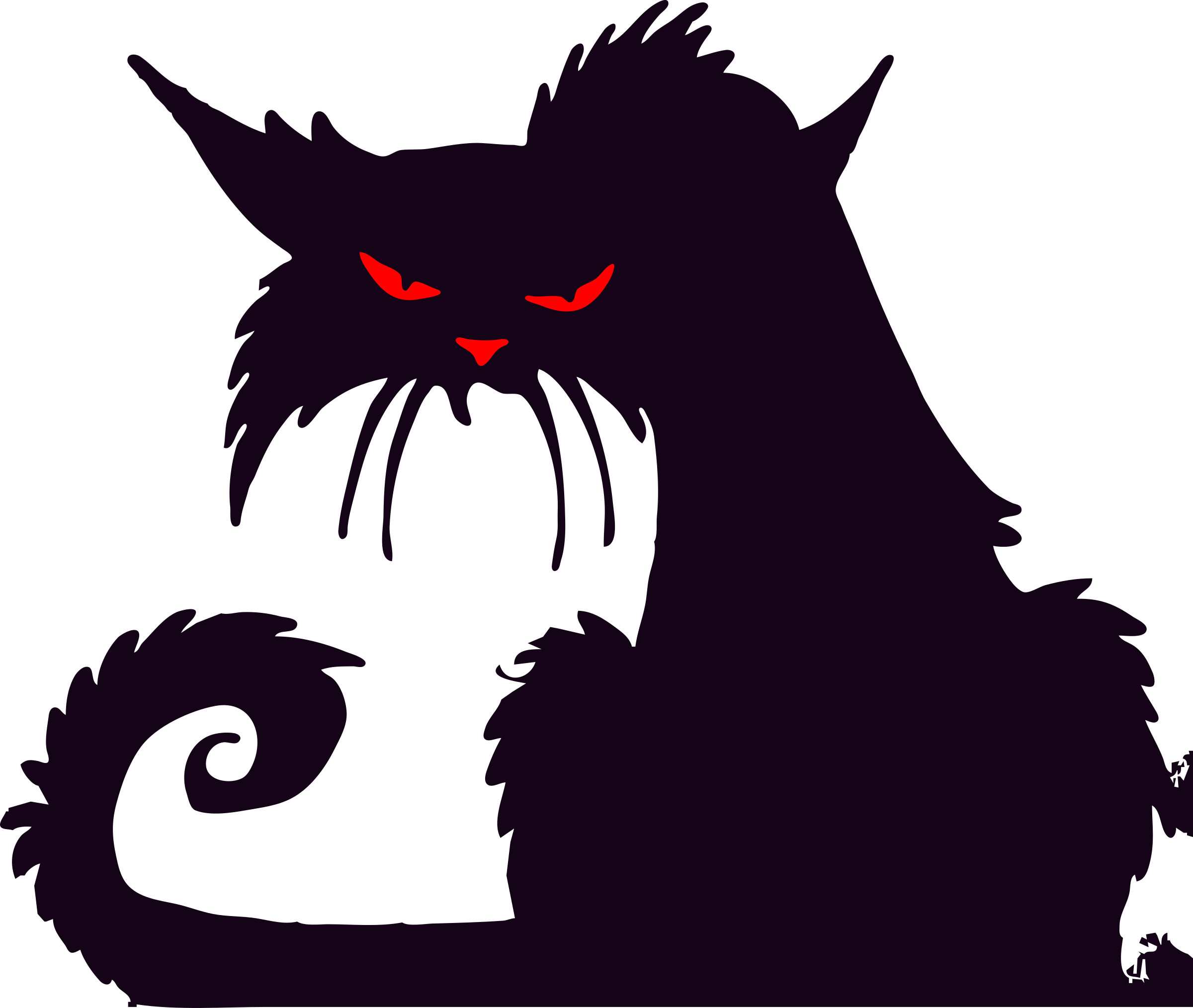 Angry Cat PNG