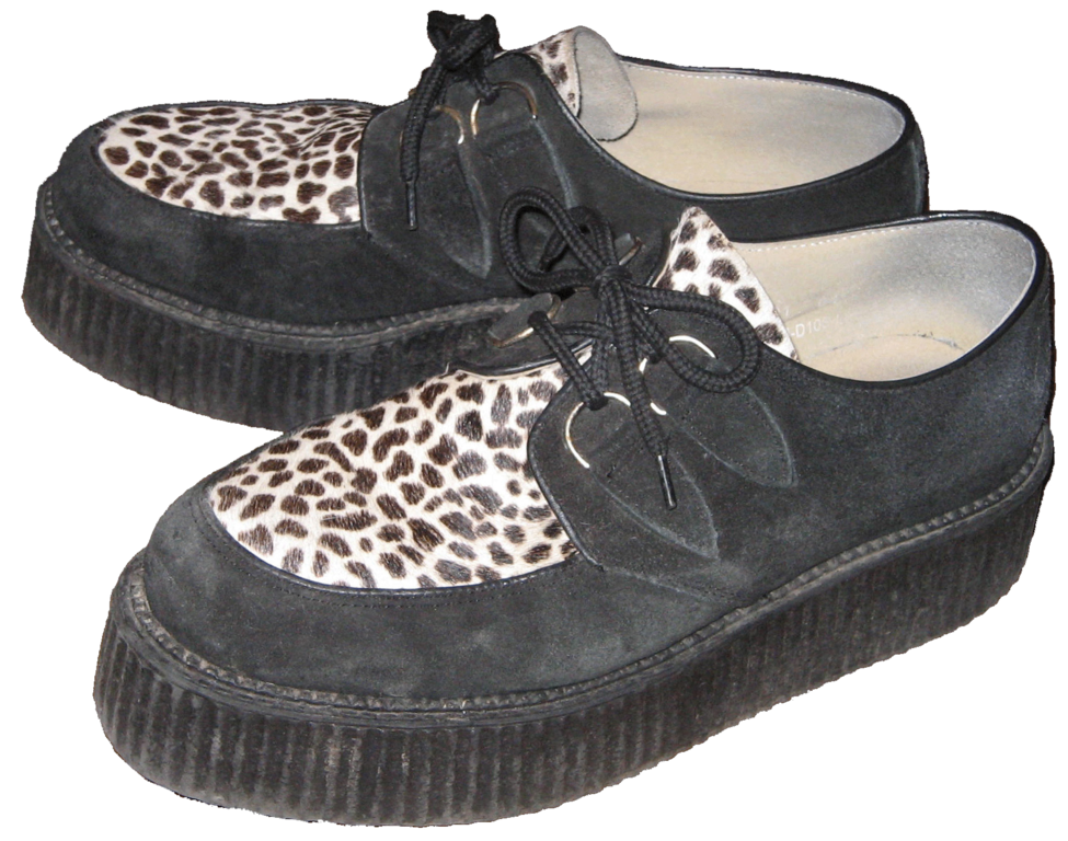 Animal Print Shoes PNG HD Isolated