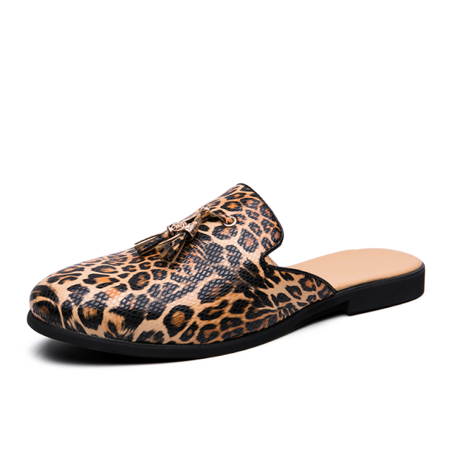 Animal Print Shoes PNG Isolated File