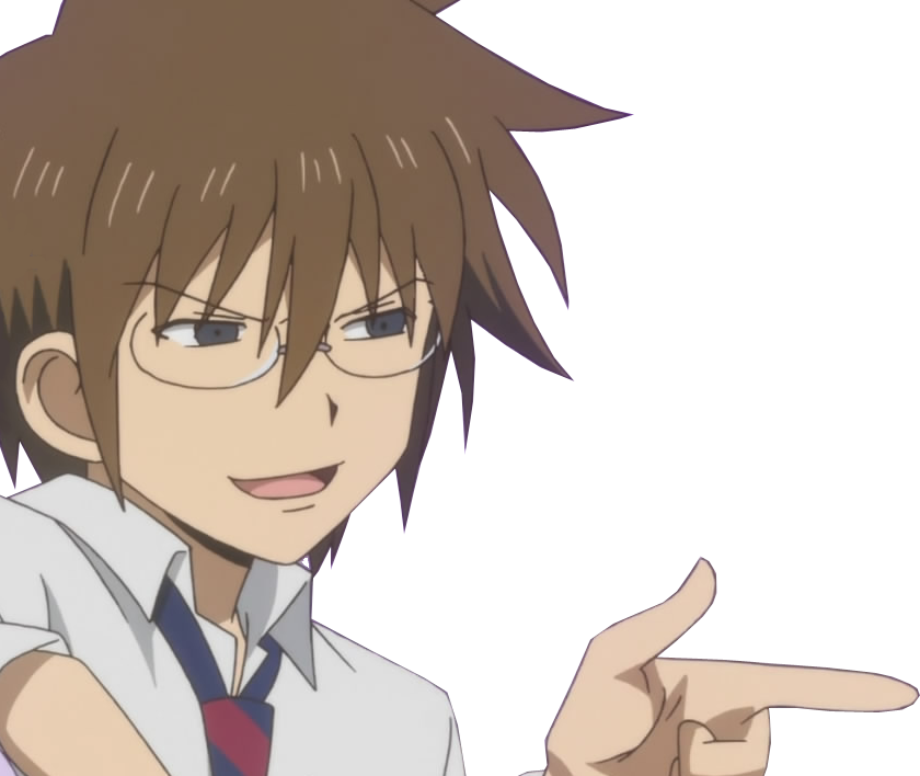 Anime Funny PNG Isolated File