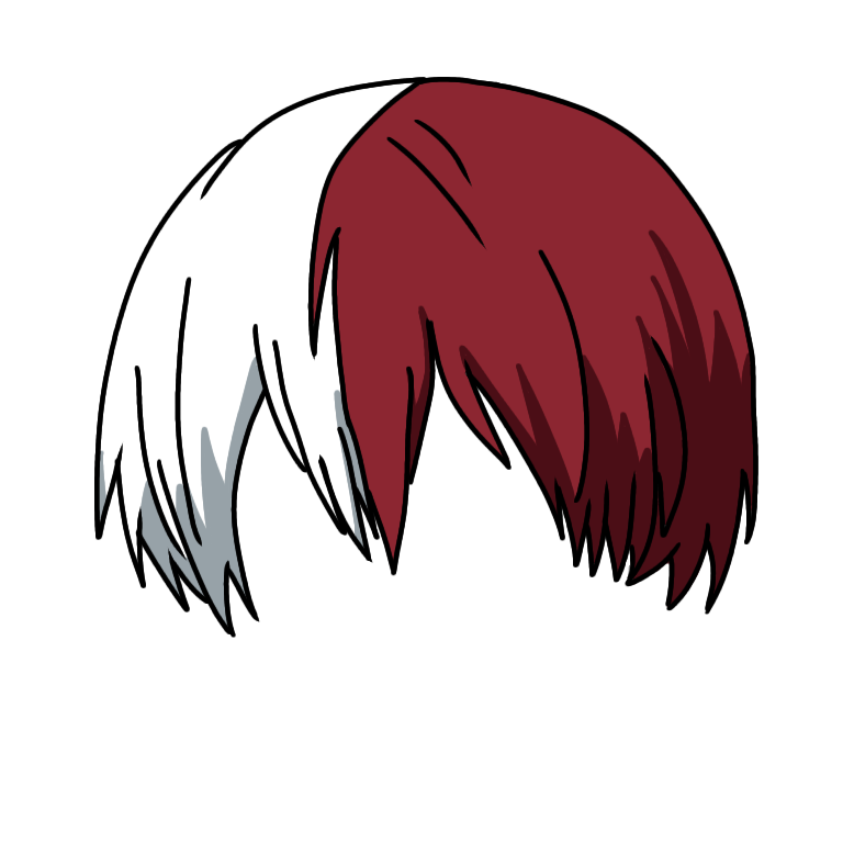 Anime Hair PNG Pic