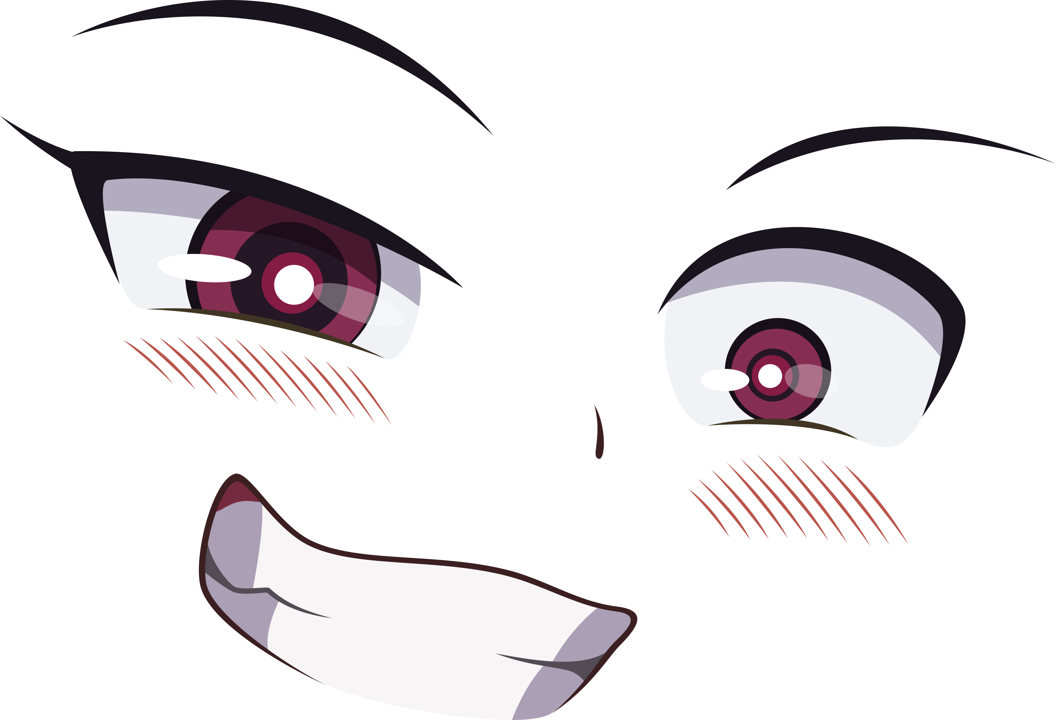 Anime Shock PNG Isolated Pic