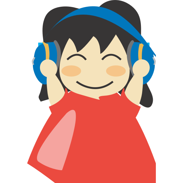 Anime With Headphone Transparent PNG